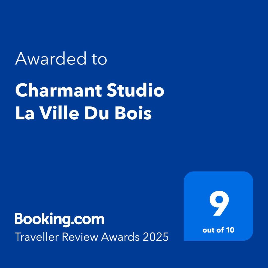 Charmant Studio La Ville Du Bois Luaran gambar